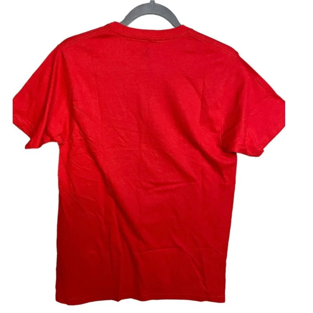 Billie Eilish Red and Yellow Logo T-Shirt Size S NWOT - Picture 3 of 5